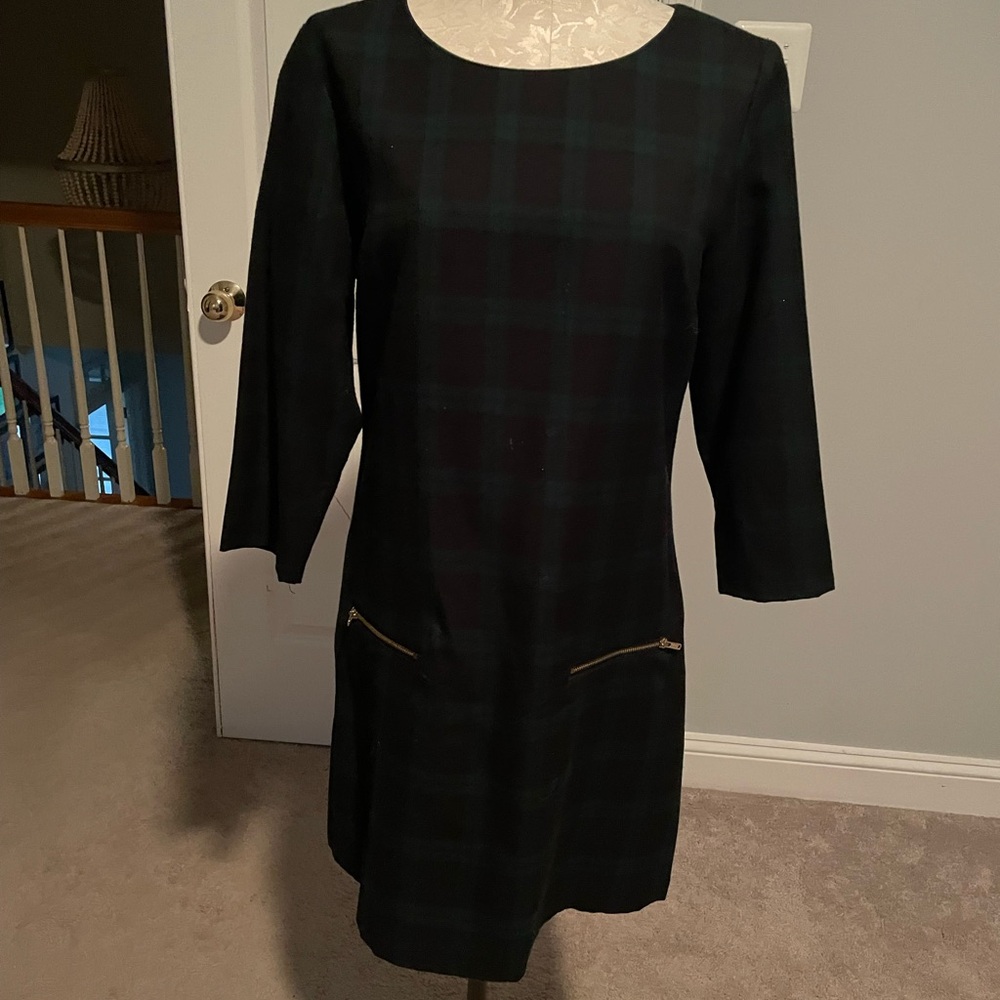 Gap Plaid Dress.